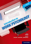 INTRODUCTION TO WORK PSYCHOLOGY
