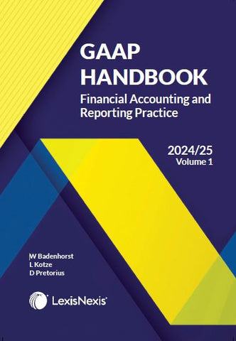 GAAP HANDBOOK 2024 / 2025 (VOLUME 1 AND 2)