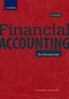 FINANCIAL ACCOUNTING : AN INTRODUCTION