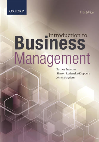 INTRODUCTION TO BUSINESS MANAGEMENT E-BOOK (COS 284)