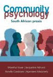 COMMUNITY PSYCHOLOGY: SOUTH AFRICAN PRAXIS