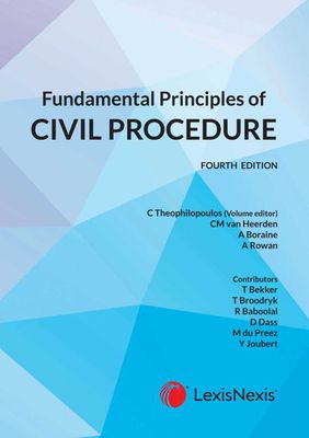 FUNDAMENTAL PRINCIPLES OF CIVIL PROCEDURE (SIP 412)