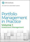 PORTFOLIO MANAGEMENT IN PRACTICE VOLUME 1: INVESTMENT MANAGEMENT