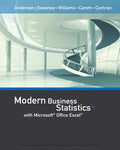 MODERN BUSINESS STATISTICS WITH MICROSOFT EXCEL (H/C)