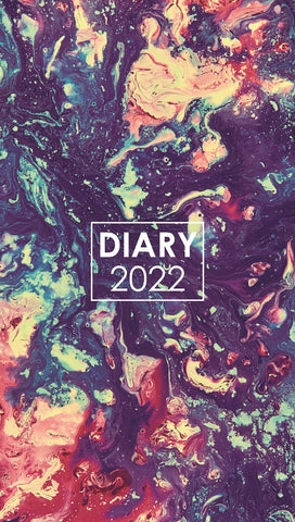 POCKET DIARY 2022: GALAXY SWIRL