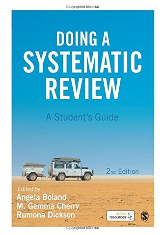 DOING A SYSTEMATIC REVIEW: A STUDENT'S GUIDE