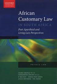 AFRICAN CUSTOMARY LAW