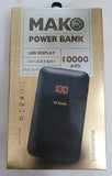 POWER BANK WK MAKO 10000MAH BLACK